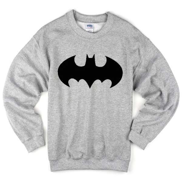 batman logo sweatshirt