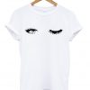 lashes eye t-shirt