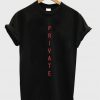 private t-shirt