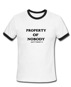 property of bo body tshirt