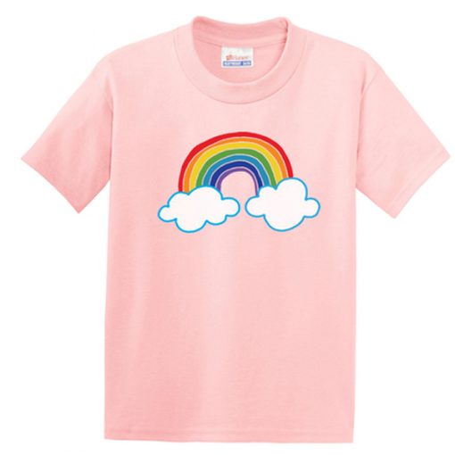 cloud rainbow tshirt
