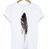trinitas feather t-shirt