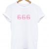 666 graphic tshirt