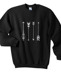 arrow art sweatshirt