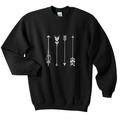 arrow art sweatshirt