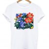 flower paint t-shirt