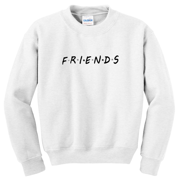 friends printed sweatshirt