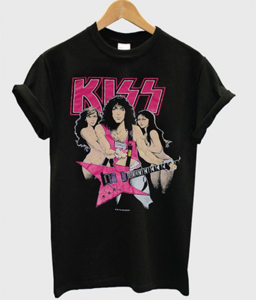 kiss guitar t-shirt