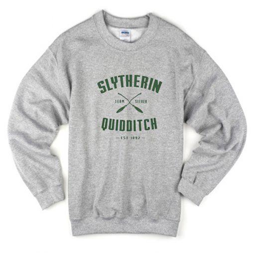 slytherin quidditch sweatshirt