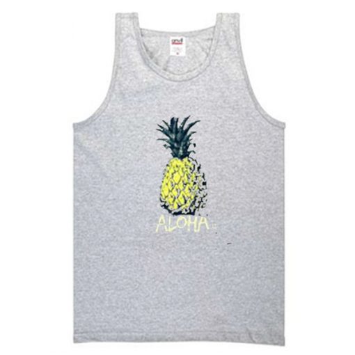 aloha pineapple tanktop