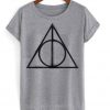 circle triangle t-shirt