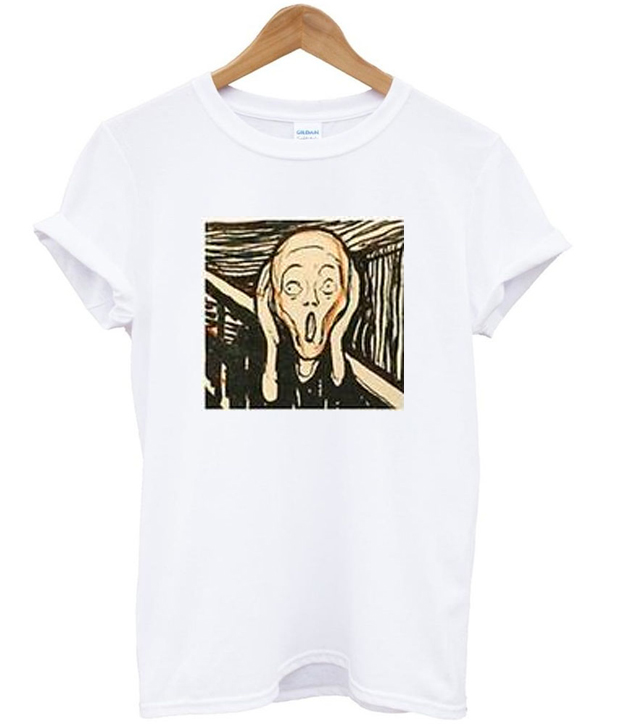 the pengest munch t shirt