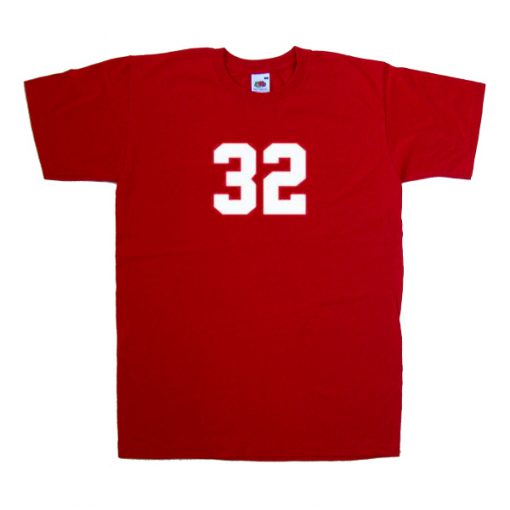 32 red tshirt