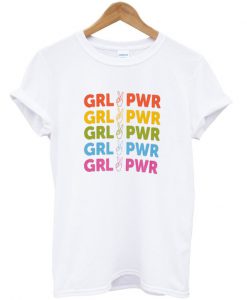 grl pwr rainbow tshirt