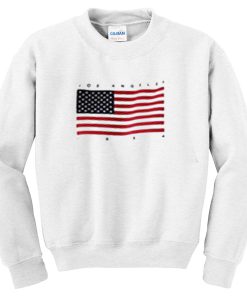 los angeles 1994 USA flag sweatshirt