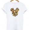 mickey mouse cheetah t-shirt