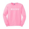 hellboy pink sweatshirt