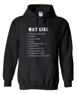 may girl hoodie
