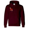 rose maroon hoodie