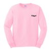 baby girl pink sweatshirt
