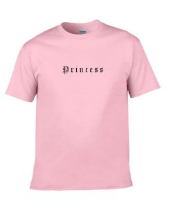 princess font tshirt