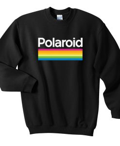 polaroid color spectrum sweatshirtpolaroid color spectrum sweatshirt