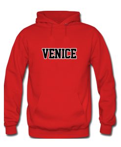 venice red hoodie