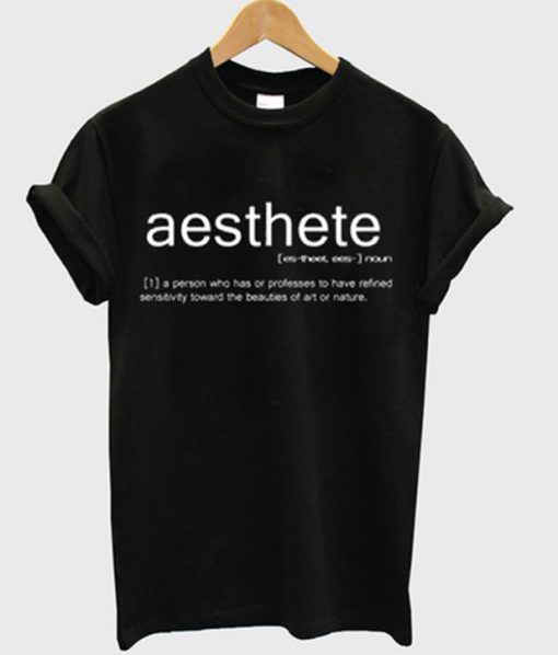 aesthete t-shirt