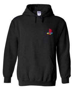 playstation logo hoodie