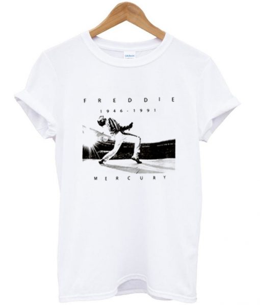 freddie mercury 1946 - 1991 t-shirt