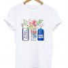 beer flower t-shirt