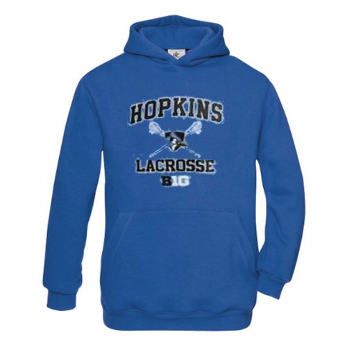 hopkins lacrosse big hoodie