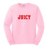 juicy pink sweatshirt