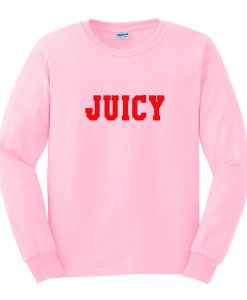 juicy pink sweatshirt