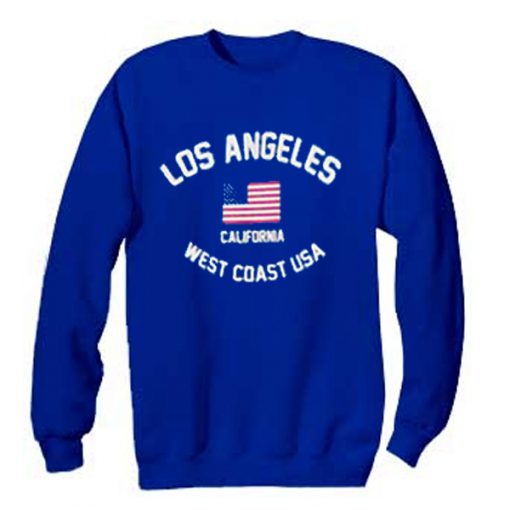 los angeles california west coast USA sweatshirt