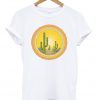 sunset cactus t-shirt