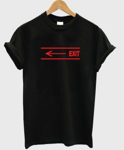 arrow exit t-shirt