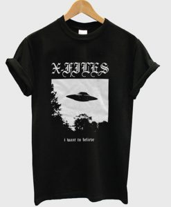 i want to believe ufo t-shirt