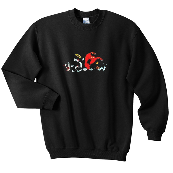 black looney tunes hoodie