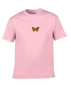 butterfly pink tshirt