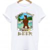 bear whiz beer ant state t-shirt