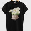 furniture small table deco flower t-shirt
