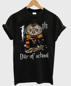 owl 100th day of school t-shirt