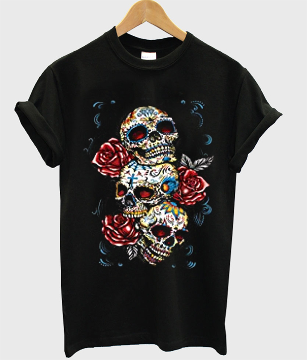 sugar skull t-shirt