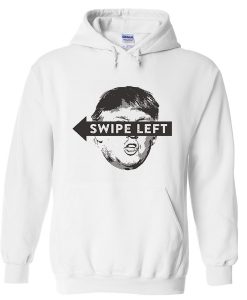 swipe left hoodie