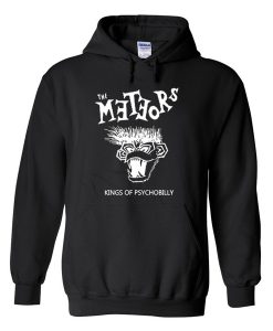 the meteors kings of phsycobilly hoodie