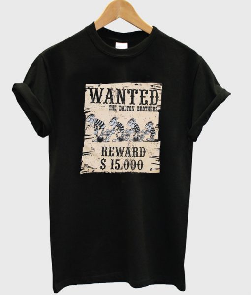 wanted the dalton brothers t-shirt