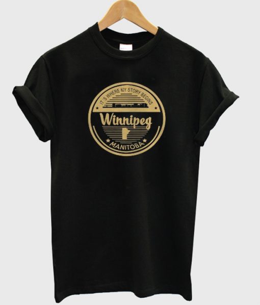 winnipeg manitoba t-shirt