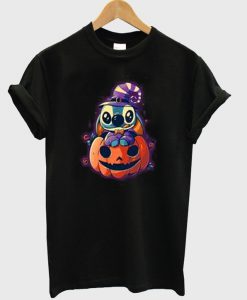 stitch and pumpkin t-shirt
