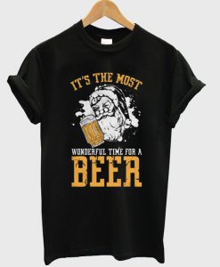 it's the most wonderful time for a beer t-shirt